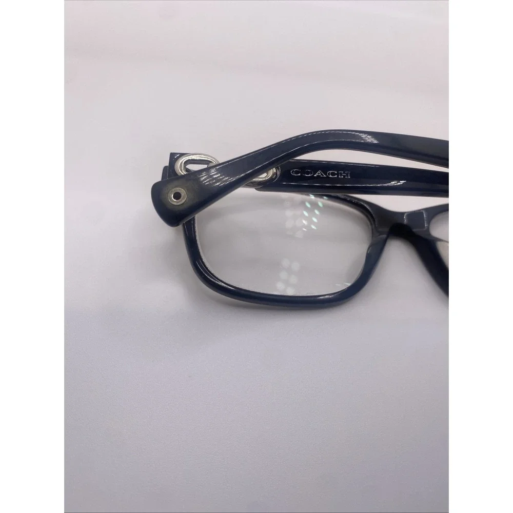 Coach Eyeglasses FRAMES ONLY HC 6052F Fannie 54-16-140 Black White 408